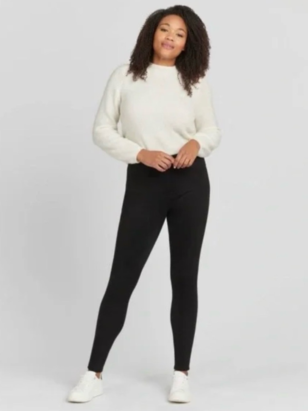 SPANX Black High-Waist Leggings